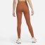 Nike One Luxe Tights Womens Burnt Sunrise