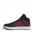 adidas Hoops 3.0 Mid Basketball Vintage Shoes Mens Core Blk/Scarl