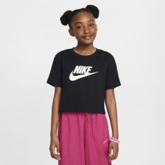 Nike Kids' Crop Top Black