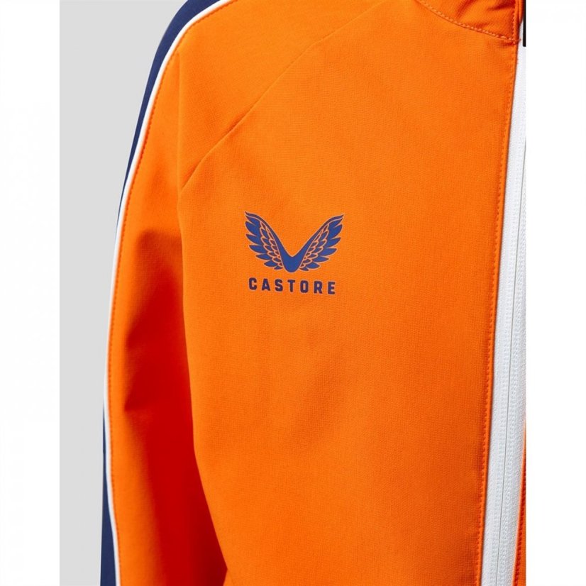 Castore Rangers FC Anthem Jacket Orange