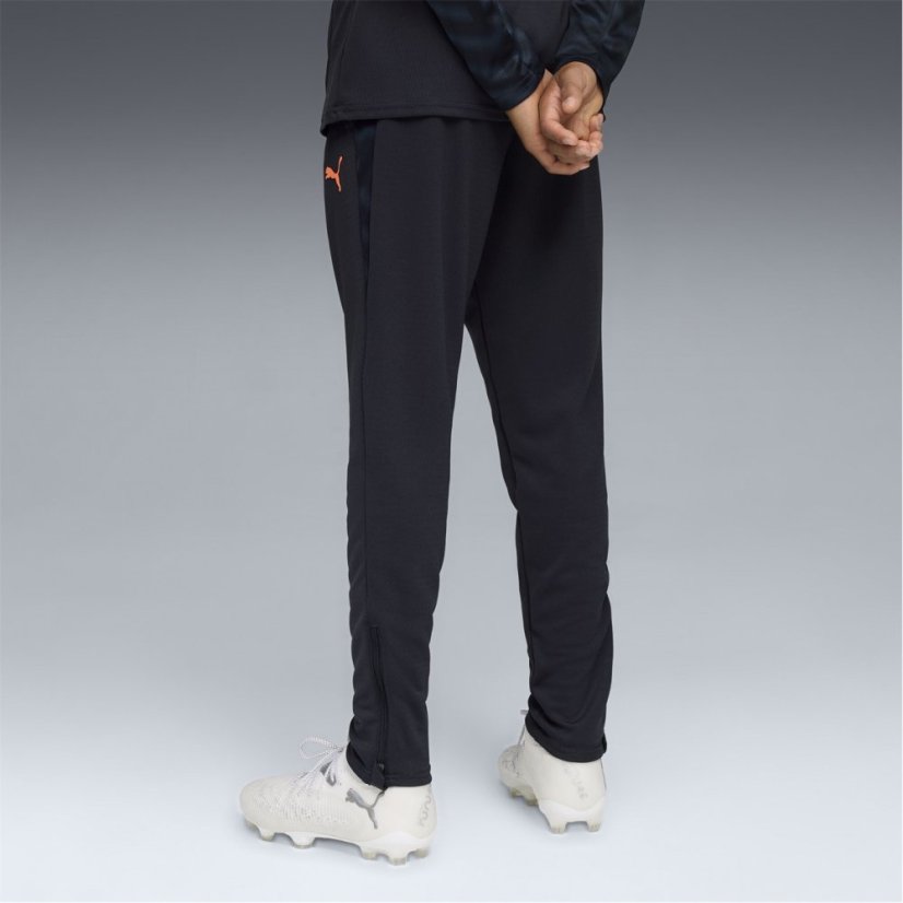 Puma Individual Cup Tracksuit Bottoms Juniors Navy/Orange