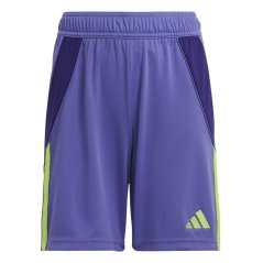 adidas Tiro 24 Football Shorts Juniors Prpl/Green