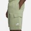 Nike Sportswear Club Men's Cargo Shorts Green/White