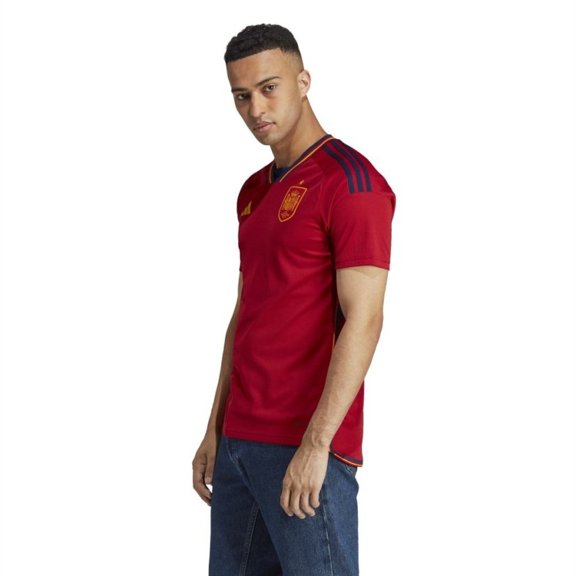 adidas Spain Home Shirt 2022 Adults Red/Blue