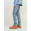 Jack and Jones Men's Clark Evan Straight Leg Jeans Blue Denim