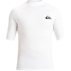 Quiksilver UPF50 Rash Vest Mens White