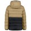 Under Armour Kids' Pronto Hooded Long Sleeve Puffer Jacket Camel Black