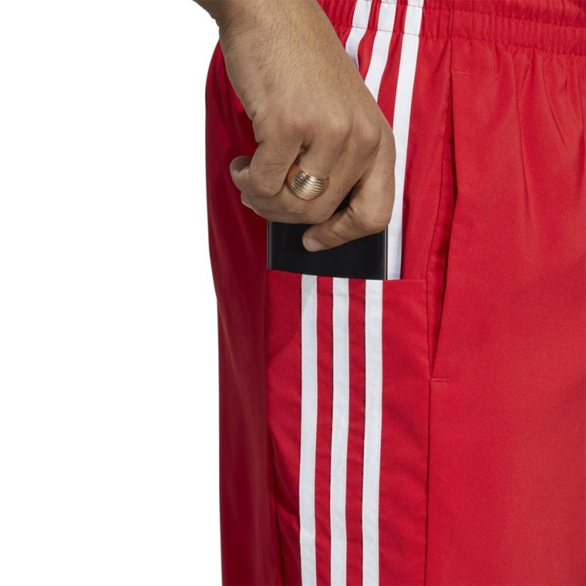 adidas 3-Stripes pánské šortky Red/White