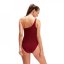 Speedo Asymmetric Swimsuit Womens Red/Orange