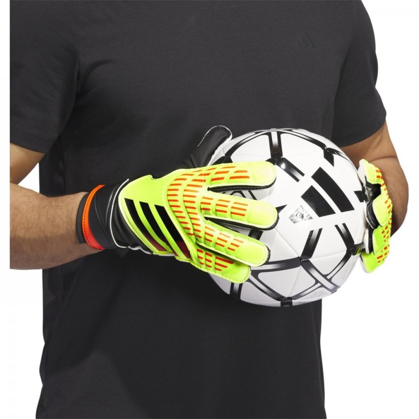 adidas Predator Training Goalkeeper Gloves Mens Yellow/Black