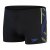 Speedo Tech Panel Aquashorts Mens Black/Blue