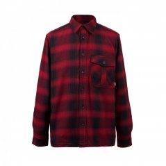 Firetrap Flannel Shirt Red/Black