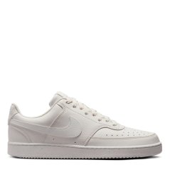 Nike Court Vision Low Trainers Mens Phantom/White