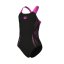 Arena Girls Poseidonia Swim Pro Back Swimsuit Black/Pink