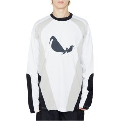 No Fear Long Sleeve Graphic T-Shirt White Graphic