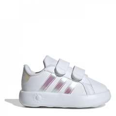 adidas Grand Court 2.0 Shoes Infant Girls White/Irides