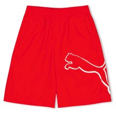 Puma Boy Bermudas Juniors Red