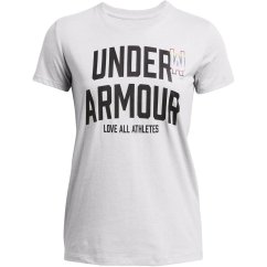 Under Armour Women's Pride Short Sleeve T-Shirt Gray
