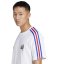 adidas France Essentials 3-Stripes pánske tričko White