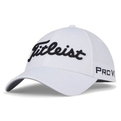 Titleist Men's Tour Elite Golf Cap White/Black