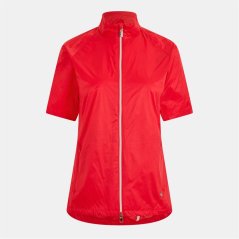 Calvin Klein Golf Women's Weather Resistant Performance Golf Jacket Poppy