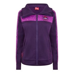 Puma (13) Fabric Track Jacket Womens Purple