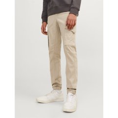 Jack and Jones Paul Flake Slim Stretch Cuffed Cargo Pants Junior Crockery