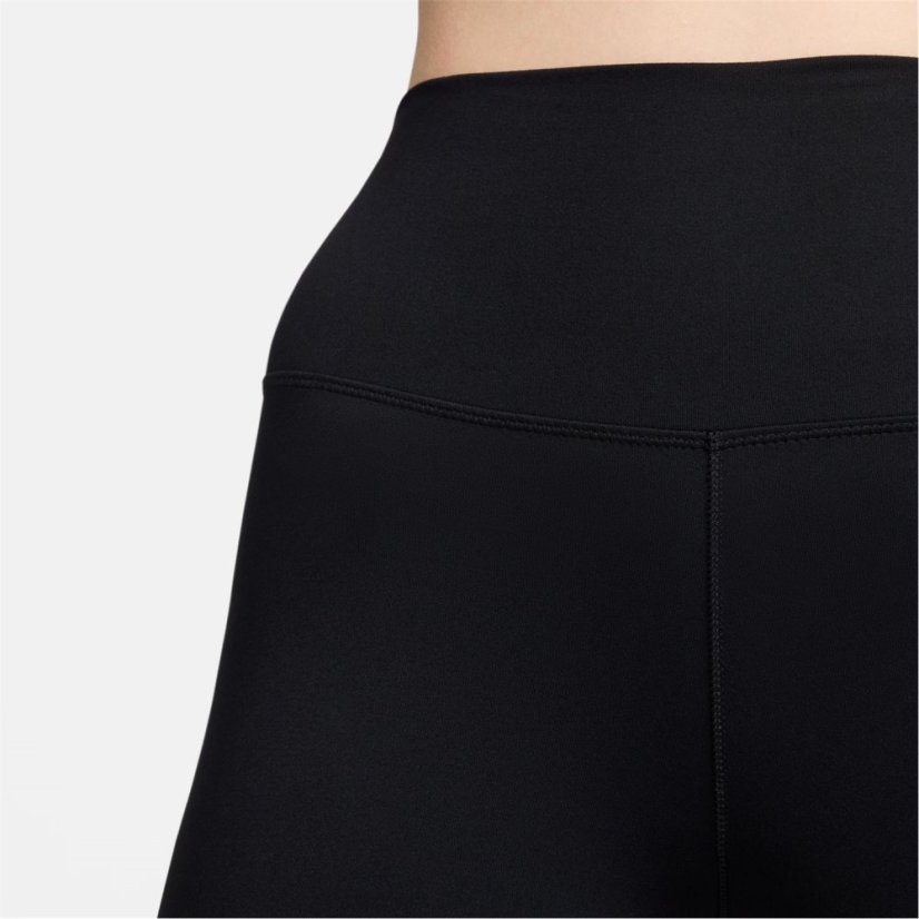 Nike One Cropped Tights Womens BLACK/WHITE