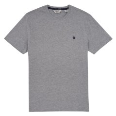 Original Penguin Pin Point Embroidered T-Shirt Rain Heath 080