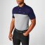 Calvin Klein Golf Block Polo Shirt Nvy-Silm