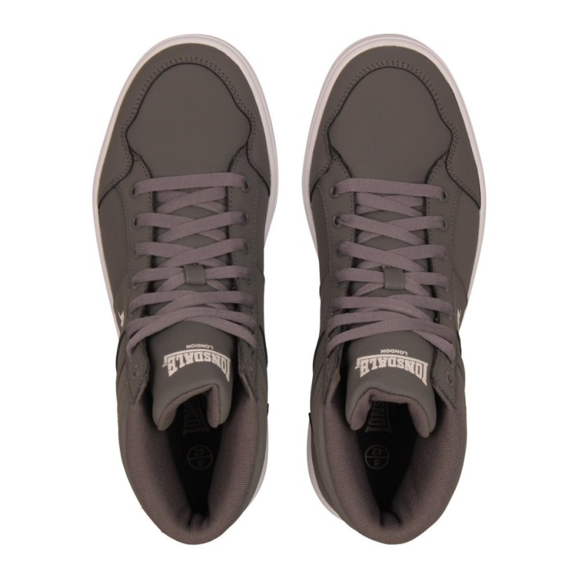 Lonsdale Canons Mens Trainers Grey/White