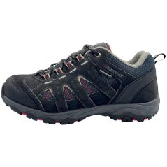 Karrimor Mount Waterproof Walking Shoes Juniors Black/Red
