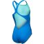 Arena Girls Multi Colours V Back Swimsuit Multi/Blue