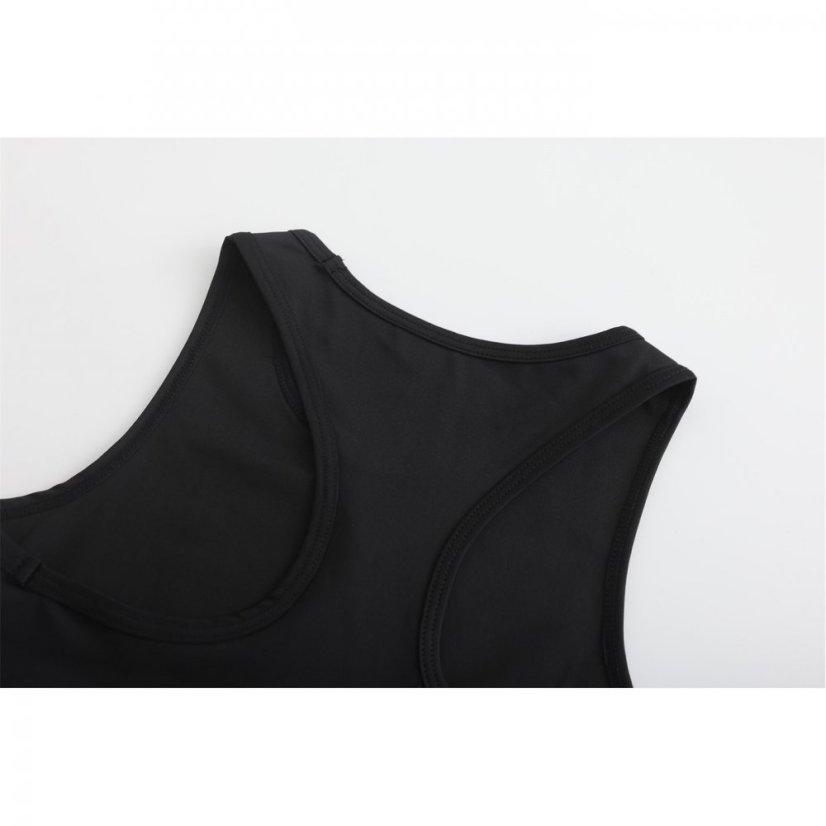 USA Pro Fitness Crop Top Junior Girls Black