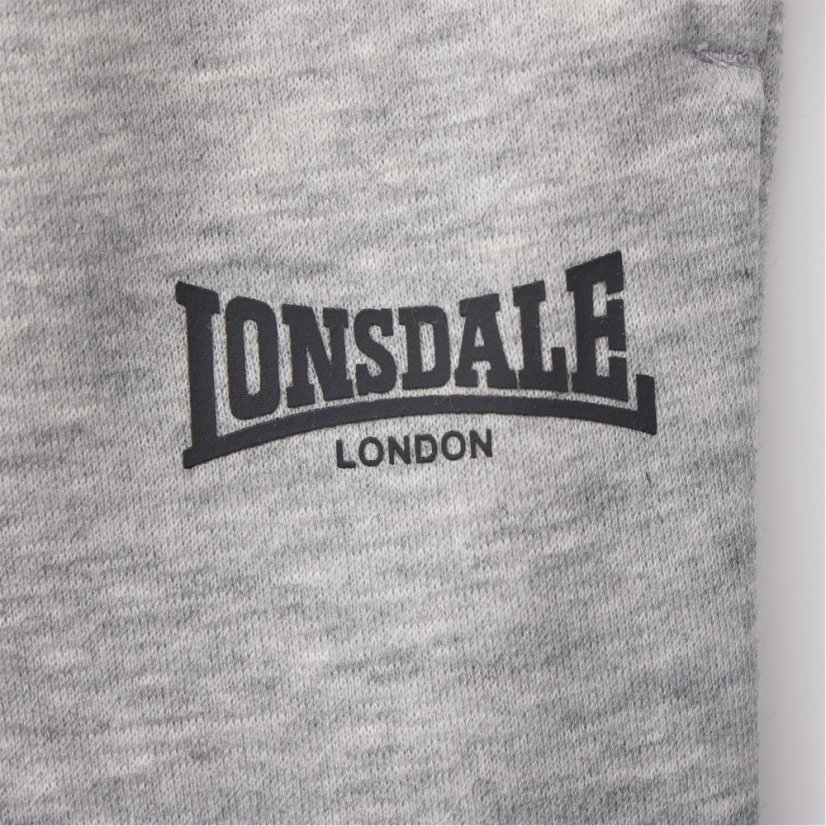 Lonsdale Essential Joggers Mens Grey M