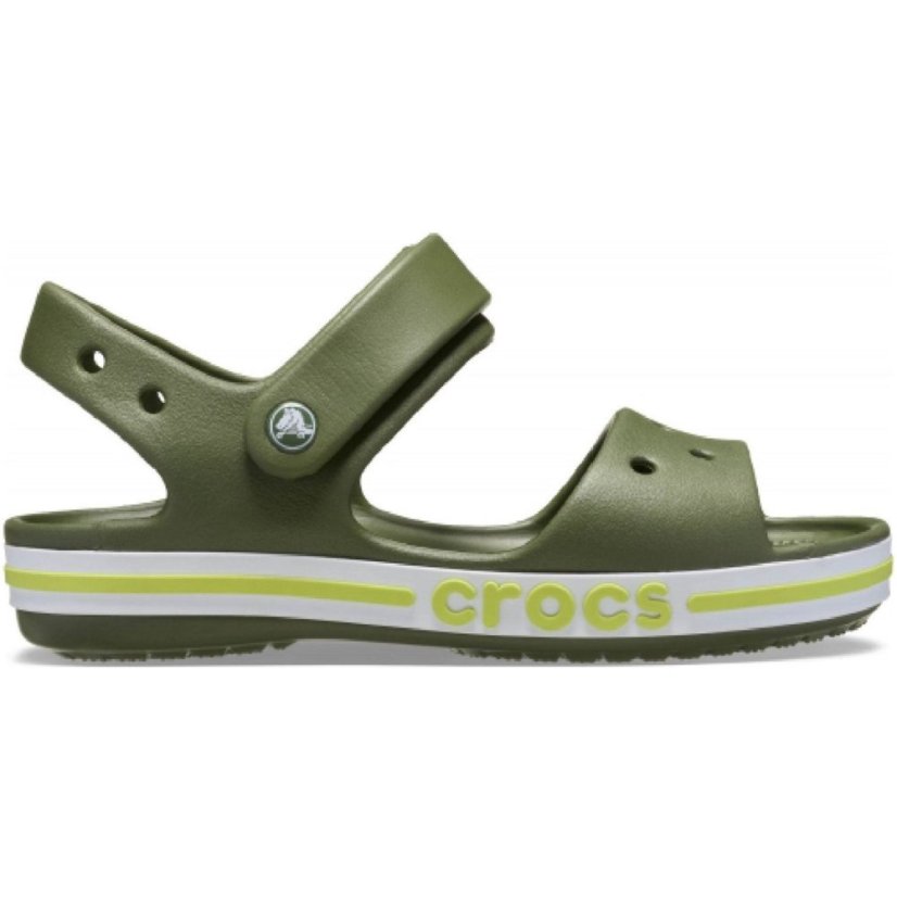 Crocs Unisex Kids Bayaband Clogs Army Green