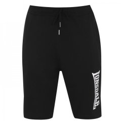 Lonsdale Japan Fleece Shorts Mens Black