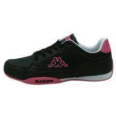 Kappa Rannock Trainers Ladies Black/Hot Pink