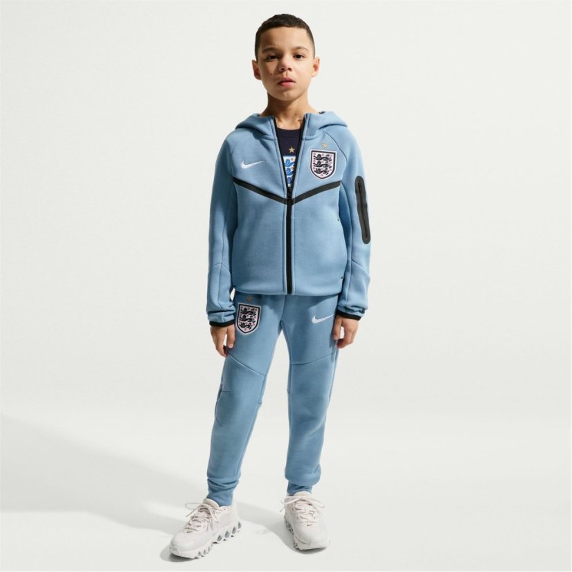 Nike Kids' England International Licensed Tracksuit Top Blue/White