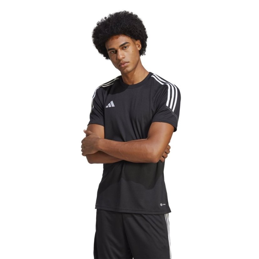 adidas Tiro 23 Club football jersey mens Black/White