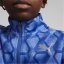 Puma Polyester Zip Up Jacket Junior Boys Royal Spphire