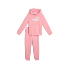 Puma Unisex Pre School Fleece Tracksuit Pink