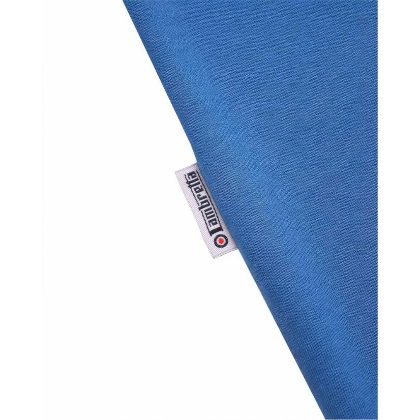 Lambretta Ringer Tee DBlue/Clear Sky