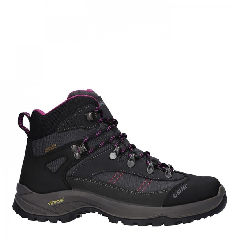 Hi Tec Caha II Wp Walking Boot Ladies Charcoal/Viola