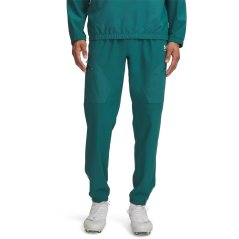Under Armour Men's Performance Tracksuit Bottom Green/White