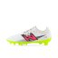 New Balance Furon V7+ Dispatch Junior Firm Ground Football Boots White/Green