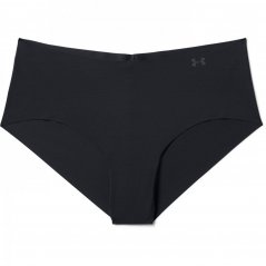 Under Armour 3 Pack Hipster Briefs Womens Black/Grey