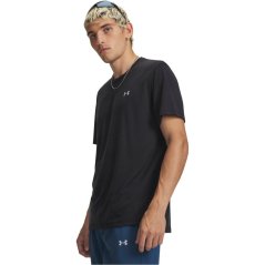 Under Armour UA Velociti Mens Short Sleeve Black/Reflectiv