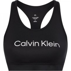 Calvin Klein Performance Klein Performance Logo Mid Bra CK Black