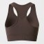 USA Pro UP Seamless Crop Sports Bra Espresso